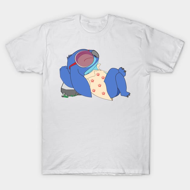 Sunbathe Stitch (Experiment 626) T-Shirt by Rohman1610